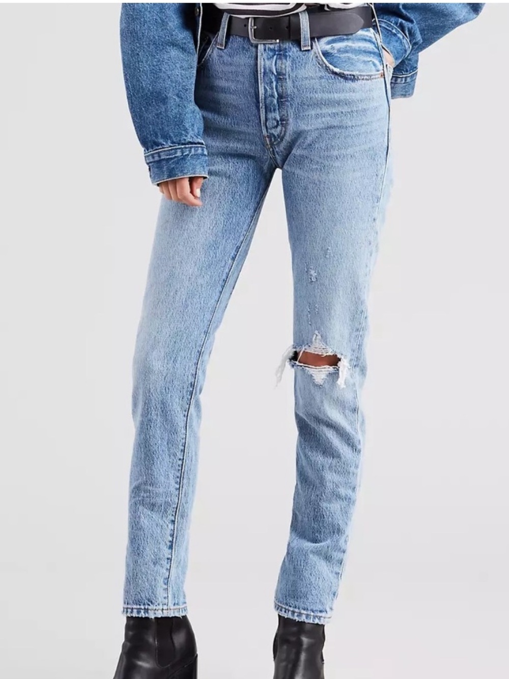Levis 501 Skinny Jeans. Size: 27